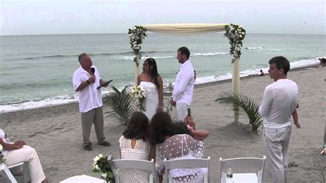 Offering all inclusive florida beach wedding packages. Turtle Beach Florida Small Wedding Ceremony - YouTube