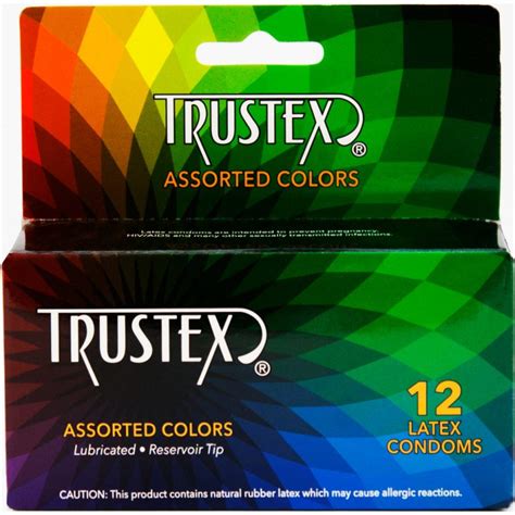 trustex condoms 12 pack assorted condom usa