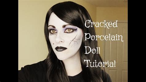 Cracked Porcelain Doll Makeup Tutorial Youtube