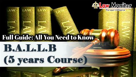 Ba Llb 2023 In India A Complete Guide You Have To Know Law Monitor