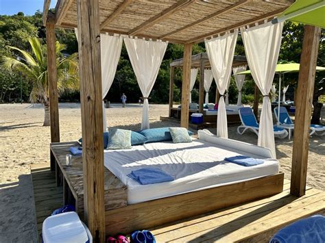 Labadee Full Day Beach Bed Rental Shore Excursions Royal Caribbean Blog