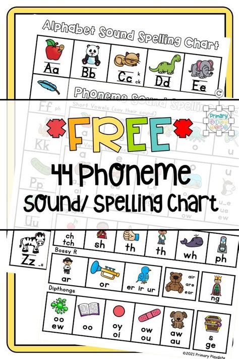 Printable 44 Phonemes Chart Printable Word Searches