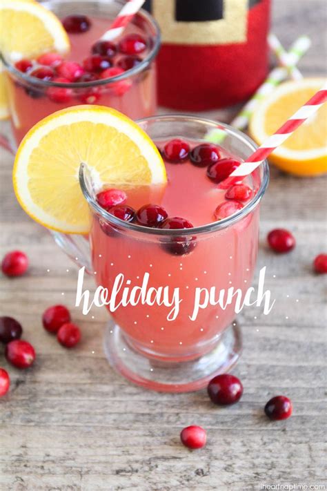 Simple Holiday Punch Recipe I Heart Nap Time Easy Holiday Punch