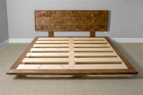 This Diy Platform Bed Frame Is Beautiful And Modern Diy Candy
