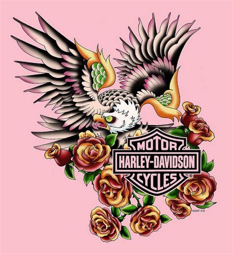Harley Davidson Eagle Tattoo Harley Davidson Tattoos Harley Harley
