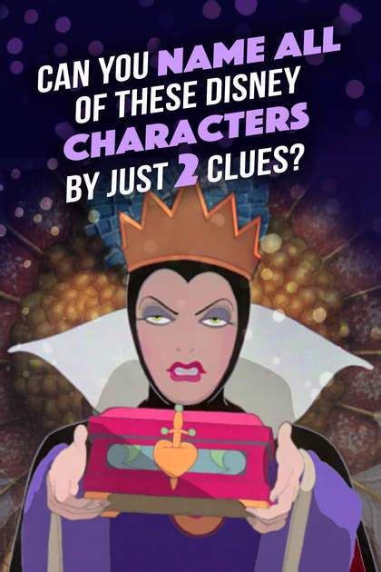 Quiz Can You Name All Of These Disney Characters By Just 2 Clues Disney Character Quiz