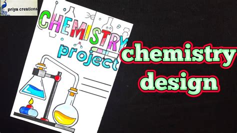 How To Draw Chemistry Borderdesign On Paper For Project Work Frontpage Design For Chemistry
