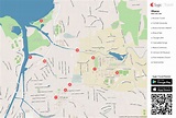 Ithaca Printable Tourist Map | Sygic Travel