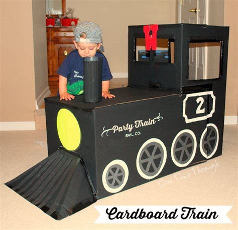 All Aboard How To Make An Awesome Cardboard Train Artofit