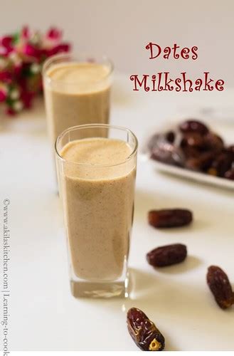 Learning To Cook Dates Milkshake Summer Special Drinks