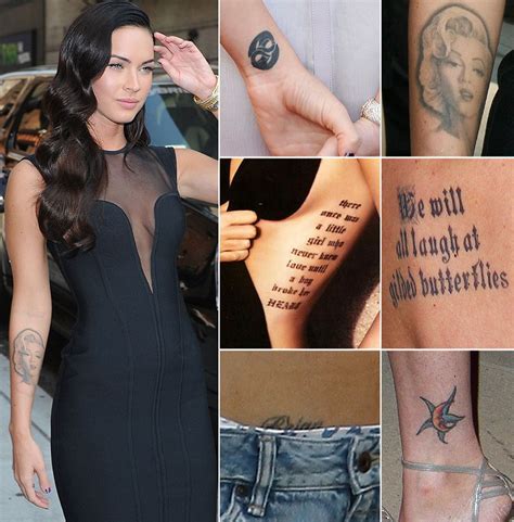 World Tattoo What Do Star Tattoos Megan Fox