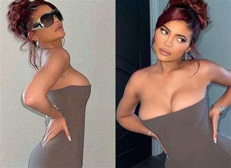Kylie Jenner Showcases Her Stunning Curves As She Gifts Two Pinup