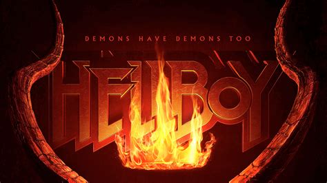 Hellboy 2019 Movie Logo Hd Movies 4k Wallpapers Images