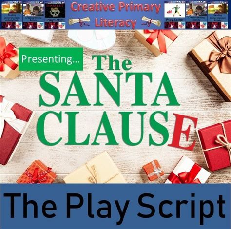 Christmas Play Script The Santa Clause Christmas Play Scripts