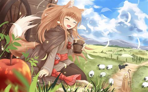 4010x2255 Spice And Wolf Holo Wallpaper Coolwallpapersme