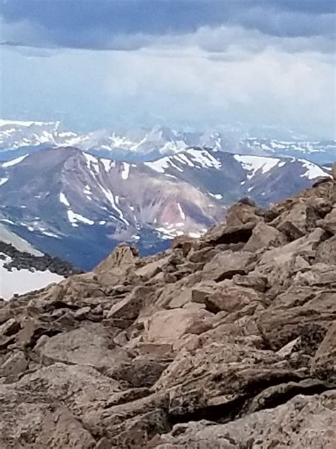 View From 14000 Mt Evans In Colorado Natural Landmarks Landmarks