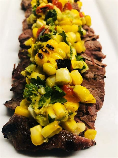 Grilled Steak With Corn Avocado Relish Cooks Well With Others Recipe Grilled Chicken