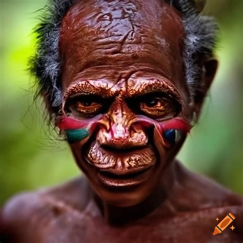 Portraits Of People From Papua New Guinea