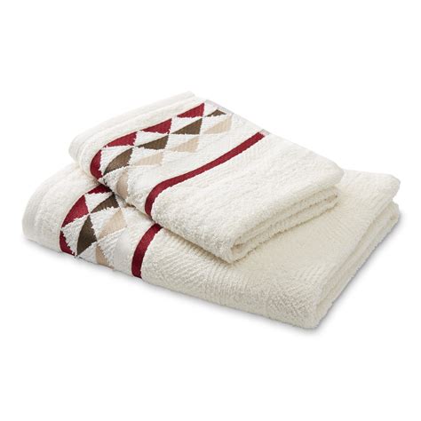 Order bath towels online in bulk at wholesale pricing. Cannon Embellished Bath or Hand Towel - Opera Burgundy ...
