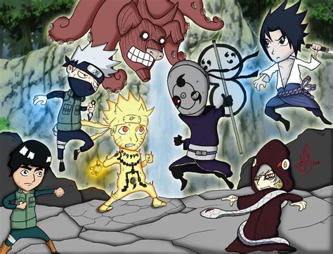 Naruto Ninja War Wallpaper By Gabcartoon On Deviantart