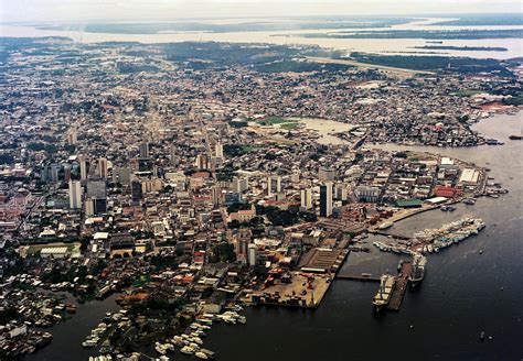 Vista Panorâmica Do Centro De Manaus Foto Corrêa Lima Acervo Eduardo Braga Panorâmico