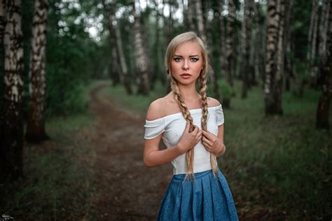 Nipples Through Clothing Georgiy Chernyadyev Girl Blonde Model