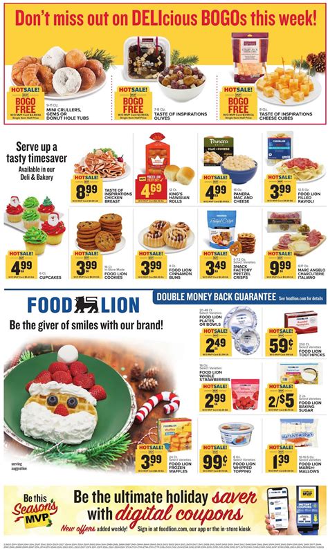 Food Lion Christmas Ad Dec Weeklyads