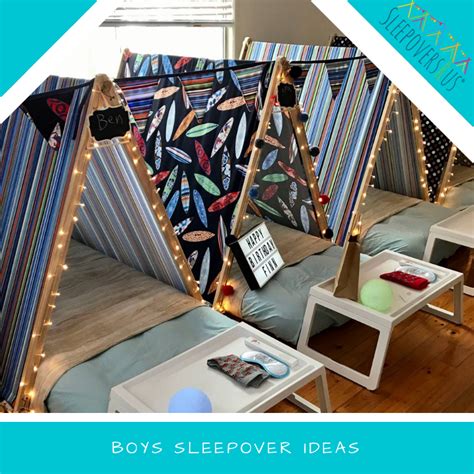 Awesome Boys Sleepover Party Ideas To Keep Them Thoroughly Entertained