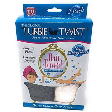 Turbie Twist Microfiber Hair Towel 2 Pack Grey Light Pink Walmart