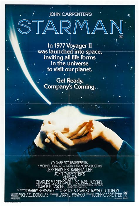 MOVIE POSTERS: STARMAN (1984)