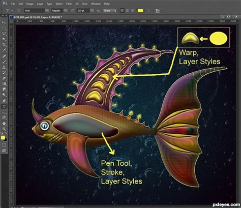 Photoshop Guide The Making Of Fishy Fishy