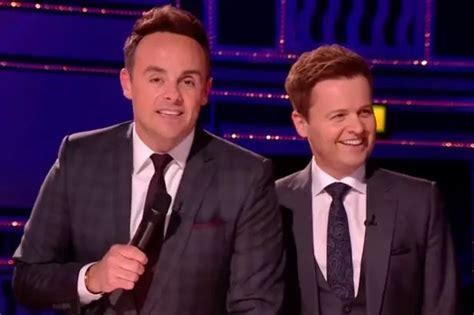 Britains Got Talents Ant And Dec Told To Behave After Judges Booed For Stopping Act