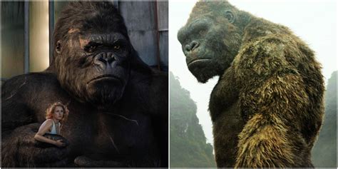 Godzilla Vs Kong Biggest Differences Between Legendary S Kong