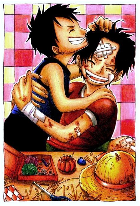 Check out inspiring examples of one_piece_ace artwork on deviantart, and get inspired by our community of talented artists. Luffy & Ace - One Piece Fan Art (25348284) - Fanpop