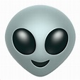 •Alien emoji 👽 alien space emoji emoticon iphone iphon...