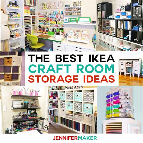 Once in a while i receive a craft room hack that turns me green, really really green. The Best IKEA Craft Room Storage Shelves & Ideas ...