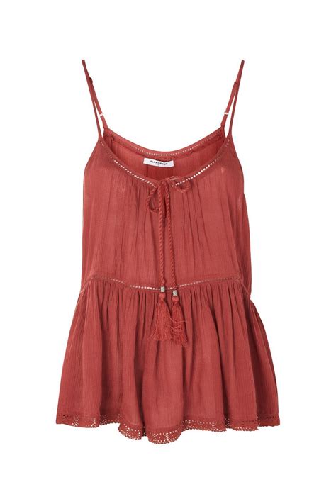 Boho Camisole Top By Glamorous Tops Clothing Topshop Cotton