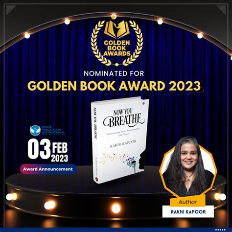 The Golden Book Award Winner Rakhi Kapoor
