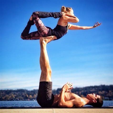 Partner Yoga Photos On Instagram Popsugar Fitness Partner Yoga