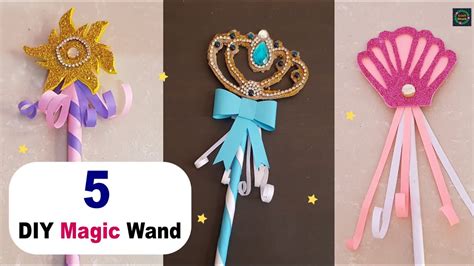 Diy 5 Magic Wand Princess Or Fairy Or Angel Magic Wand Diy Wand