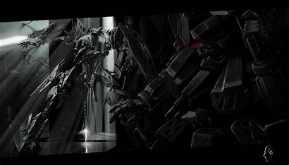 Anime Mecha Dark Wallpapers Core Armored Background