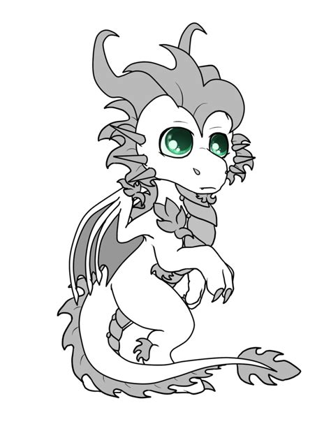 Chibi Dragon Drawing At Getdrawings Free Download