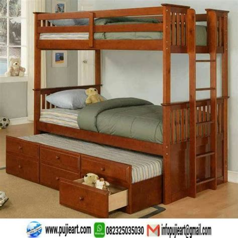 Sekarang banyak desain tempat tidur yang dibuat mirip dengan memori kamu itu, salah satunya dengan storage bed. Jual Tempat Tidur Tingkat Kayu Murah, Kasur Susun Anak 3 ...