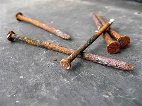 20 Five Rusty Nails Stock Photos Pictures And Royalty Free Images Istock