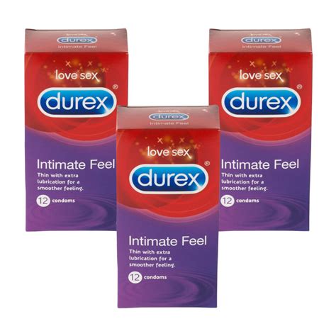 Buy Durex Intimate Feel 36 Condoms Chemist Direct