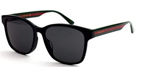 gucci gg0417sk black grey one size black and grey black mens sunglasses