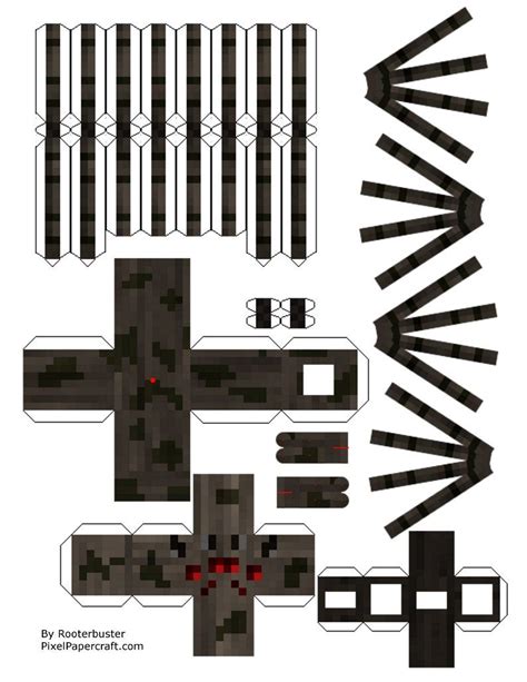 Minecraft Spider Mob Character Papercraft Print Out Minecraft Spider Porn Sex Picture