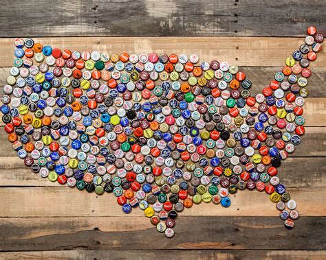 11 Creative Ways To Use Your Leftover Bottle Caps Beer Cap Art