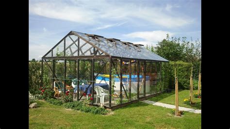 Build Your Own Greenhouse In Wood Youtube