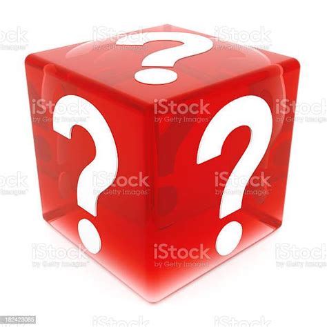 3d Question Mark On Dice Stock Photo Download Image Now Assistance